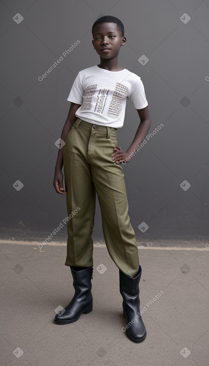Senegalese teenager boy 