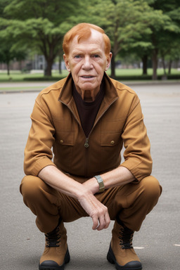 Venezuelan elderly male with  ginger hair