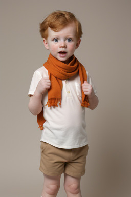 Dutch infant boy with  ginger hair