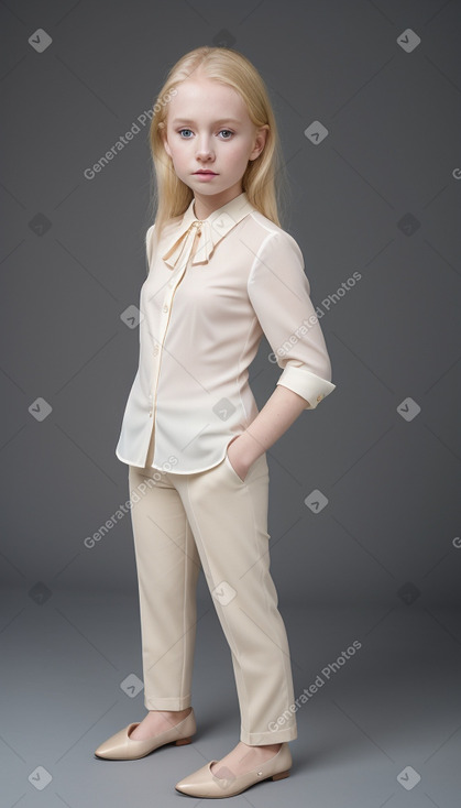 Child female with  blonde hair