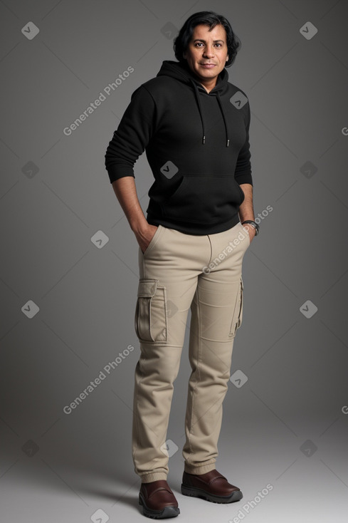 Colombian 45 years male with  black hair