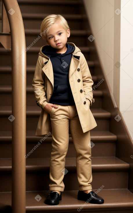 Infant boy with  blonde hair