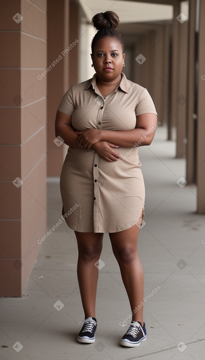 African american 45 years female with  brown hair