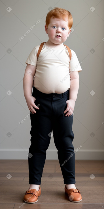 Dutch infant boy with  ginger hair