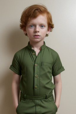 Indian child male with  ginger hair