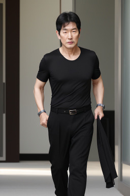 South korean middle-aged male 