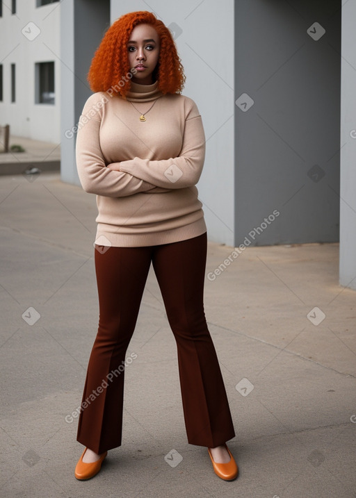 Somali adult non-binary with  ginger hair