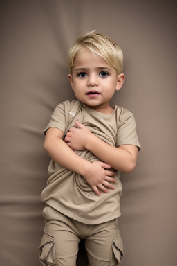 Egyptian infant boy with  blonde hair