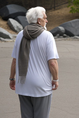 Lithuanian elderly male with  white hair