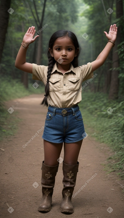 Nepalese child female 