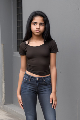 Honduran teenager boy with  black hair