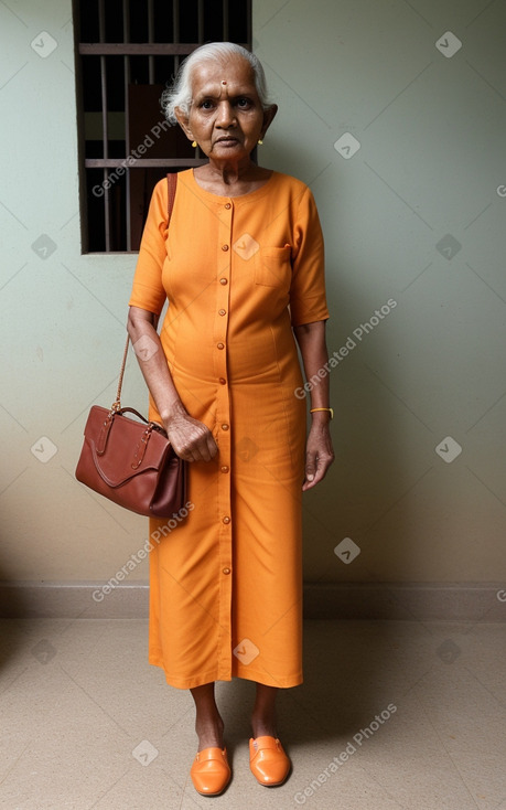 Sri lankan elderly female 