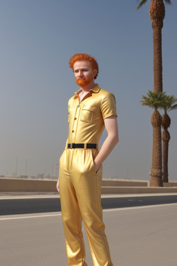 Bahraini adult male with  ginger hair