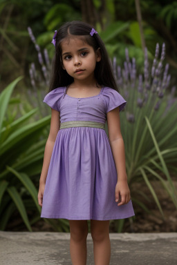 Costa rican child girl 