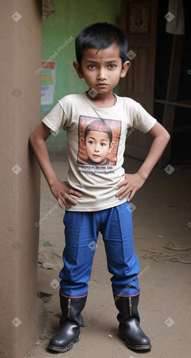 Nepalese child boy 