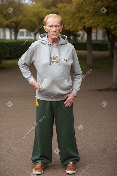 South african elderly male with  ginger hair