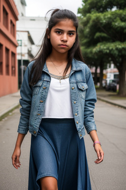 Ecuadorian teenager girl 