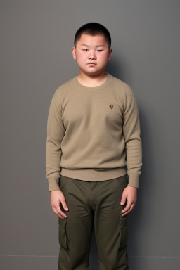 Mongolian teenager boy 