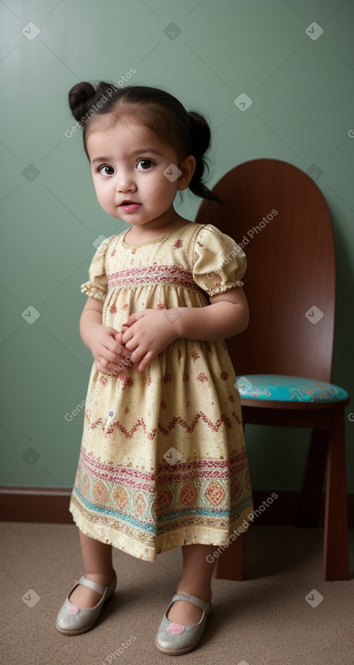 Uzbek infant girl 