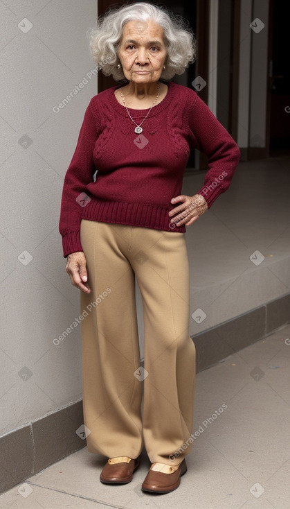 Peruvian elderly female 