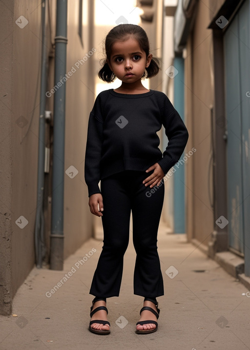 Yemeni infant girl 