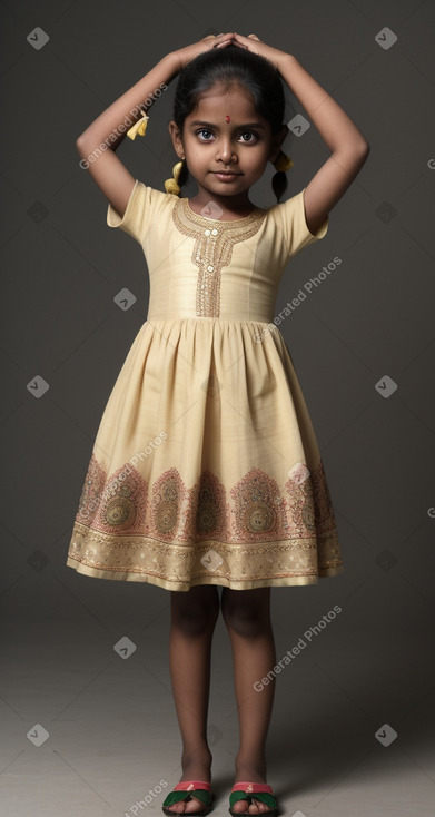 Bangladeshi child girl with  blonde hair