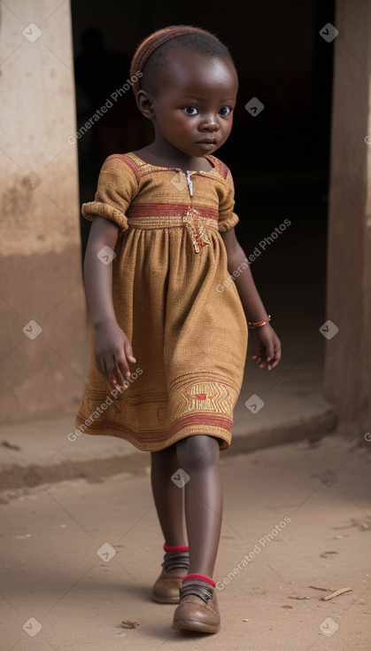 Togolese infant girl 