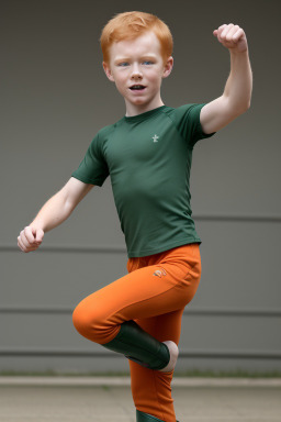 Dutch child boy with  ginger hair