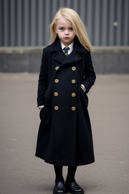 Australian child female with  blonde hair