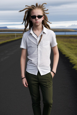 Icelandic teenager boy 