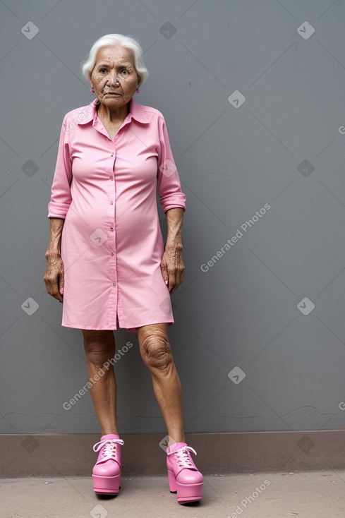 Bolivian elderly female 