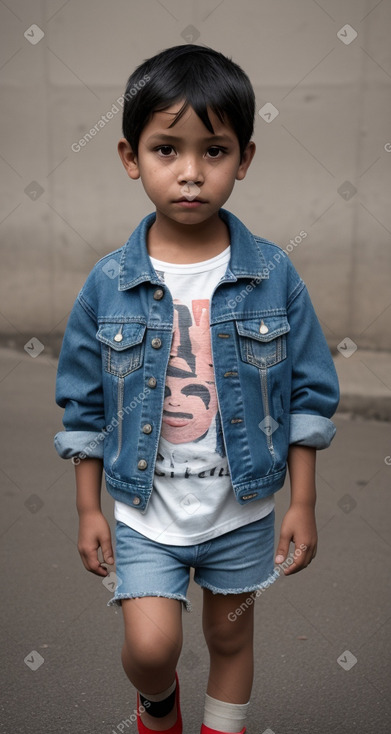 Peruvian child boy 