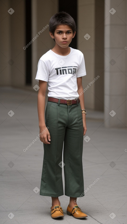 Bolivian teenager boy 