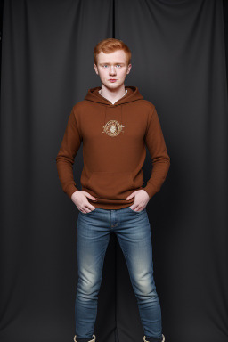 Slovak young adult male with  ginger hair