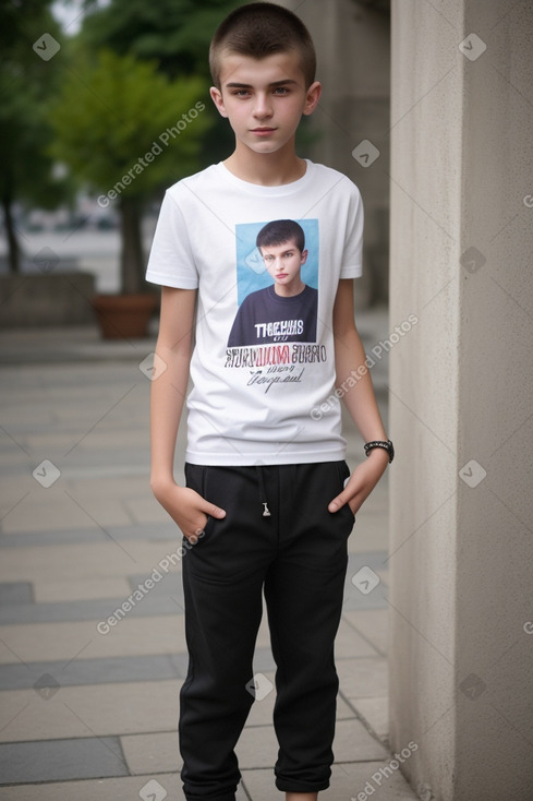 Serbian teenager boy 