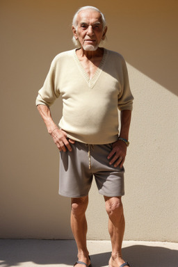 Algerian elderly male with  blonde hair