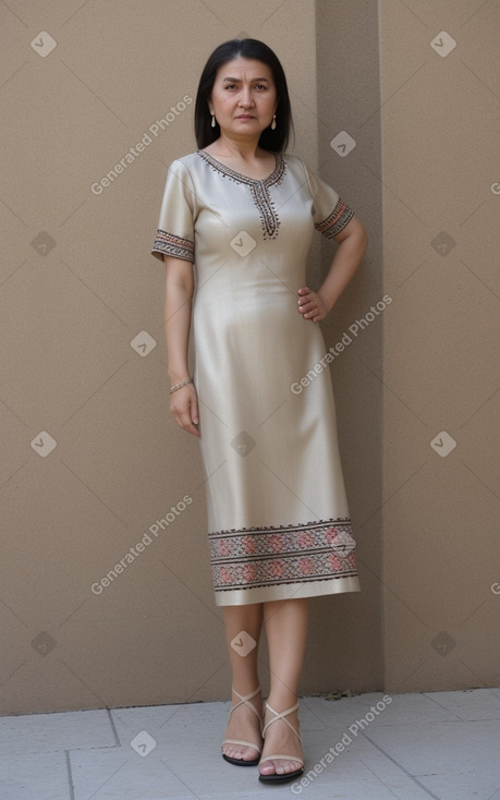 Uzbek middle-aged female 