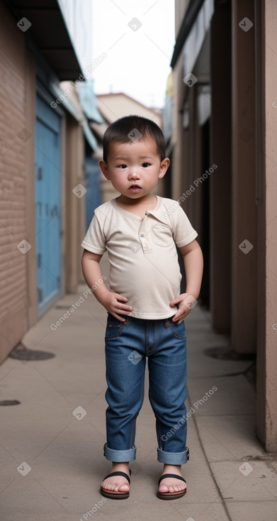 Mongolian infant boy 