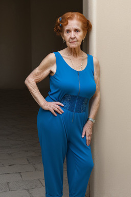 Cuban elderly female with  ginger hair