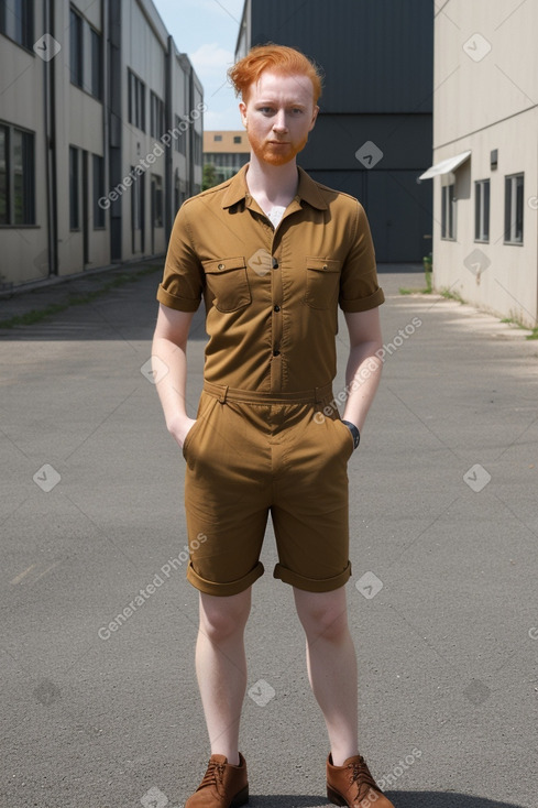 Croatian adult non-binary with  ginger hair