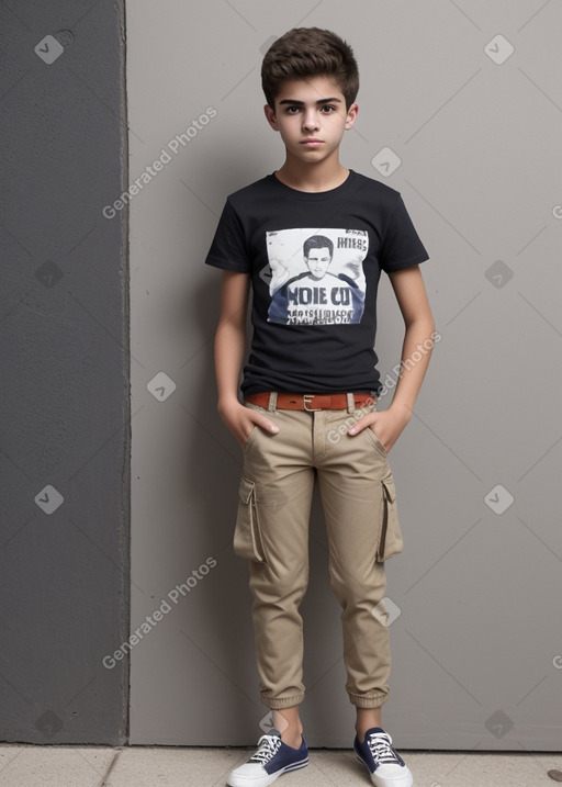 Spanish teenager boy 