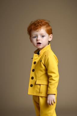 Spanish infant boy with  ginger hair