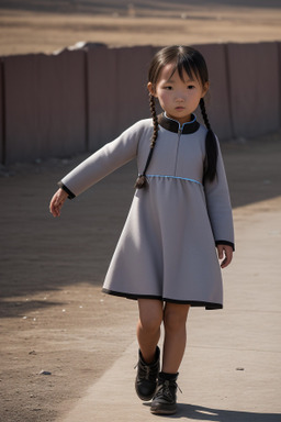 Mongolian child girl 