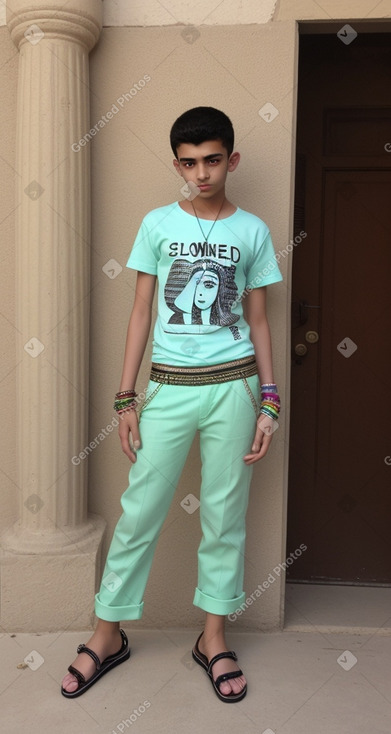 Egyptian teenager non-binary 