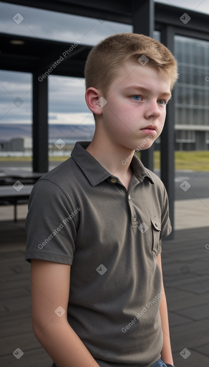 Icelandic teenager boy 