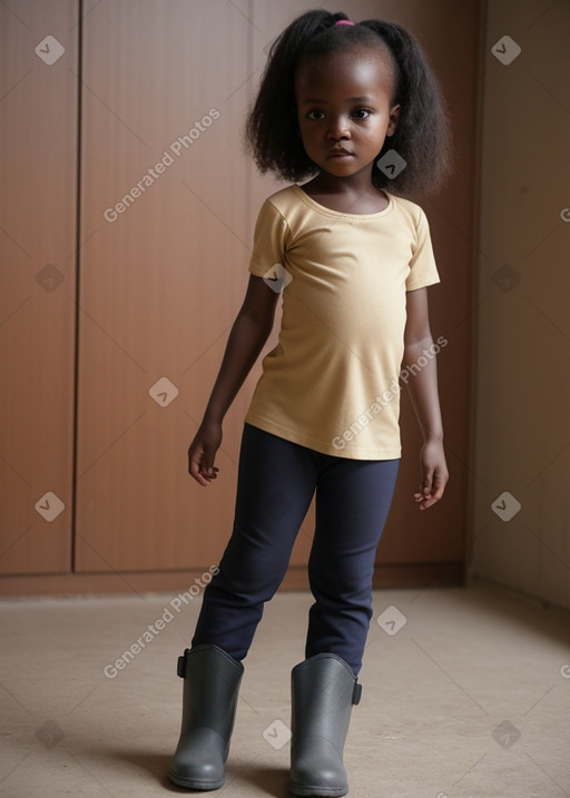 Tanzanian infant girl 