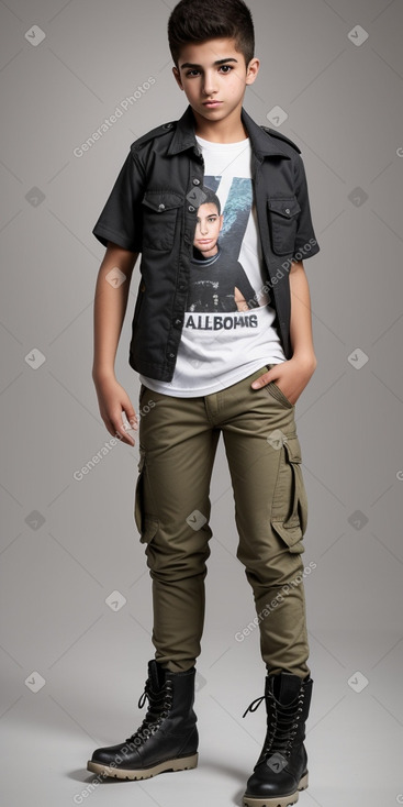 Jordanian teenager boy 