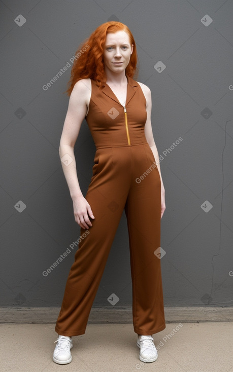 Zambian adult non-binary with  ginger hair