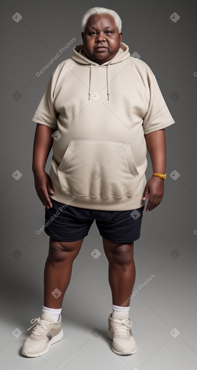 Tanzanian elderly male with  white hair