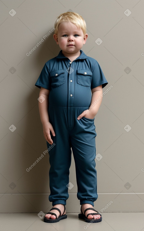 Australian infant boy with  blonde hair